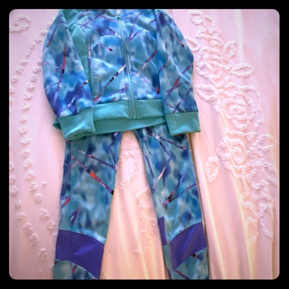 Champion Other - Colorful Fleece Lining Pants + Jacket Matching Set